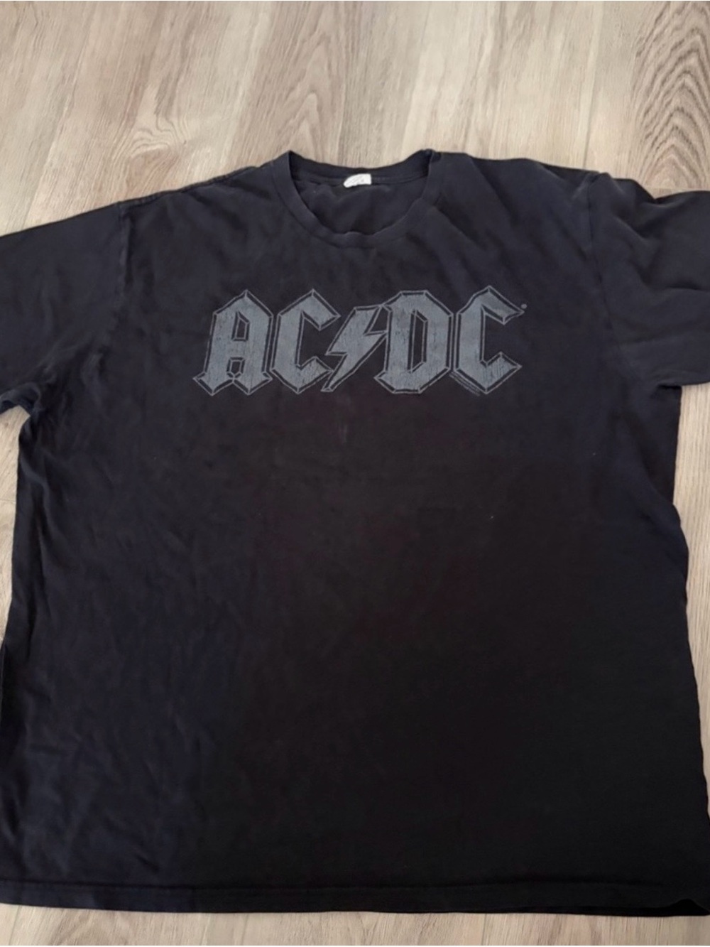 AC/DC Black Short Sleeve T-Shirt Size XL